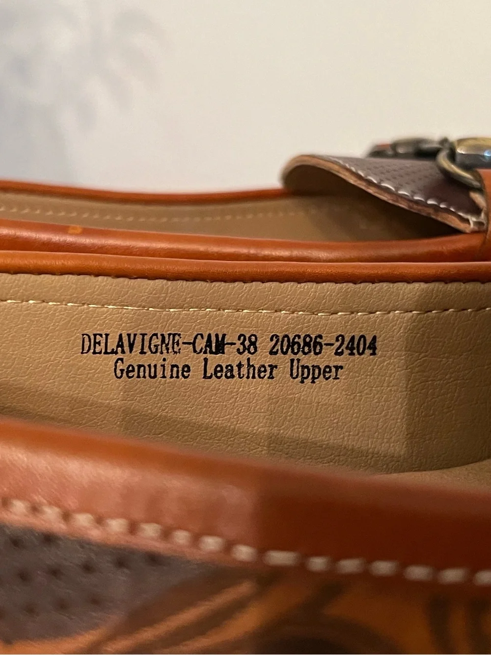 NEW L'Artiste by Spring Step Delavigne Bit Leather Loafer, 7.5/8/38